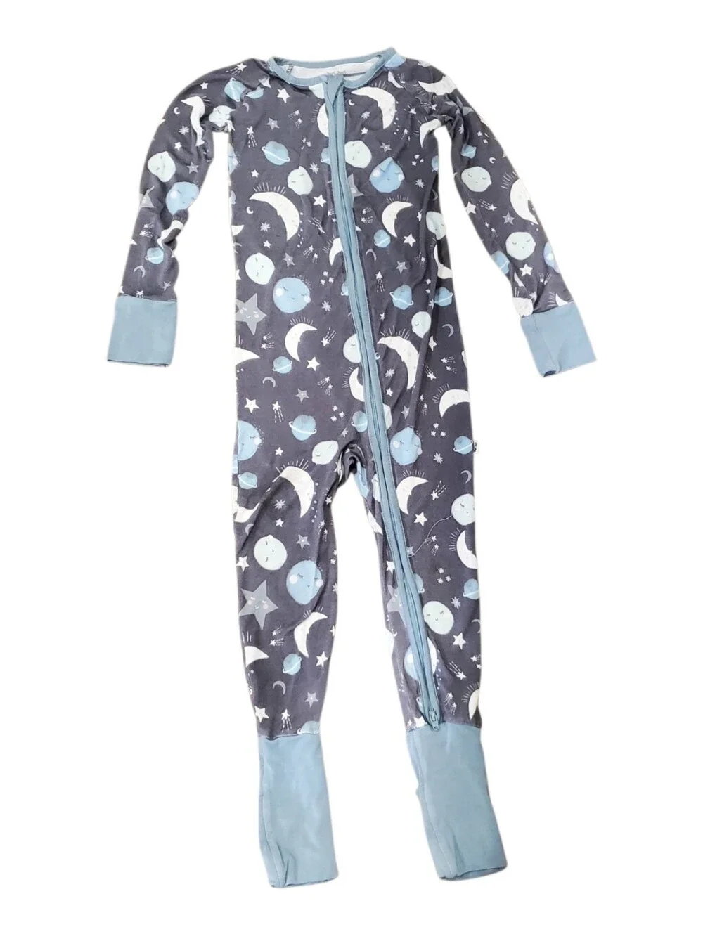 Little Sleepies One-Piece Pajamas To The Moon &  Back Kids 3T
